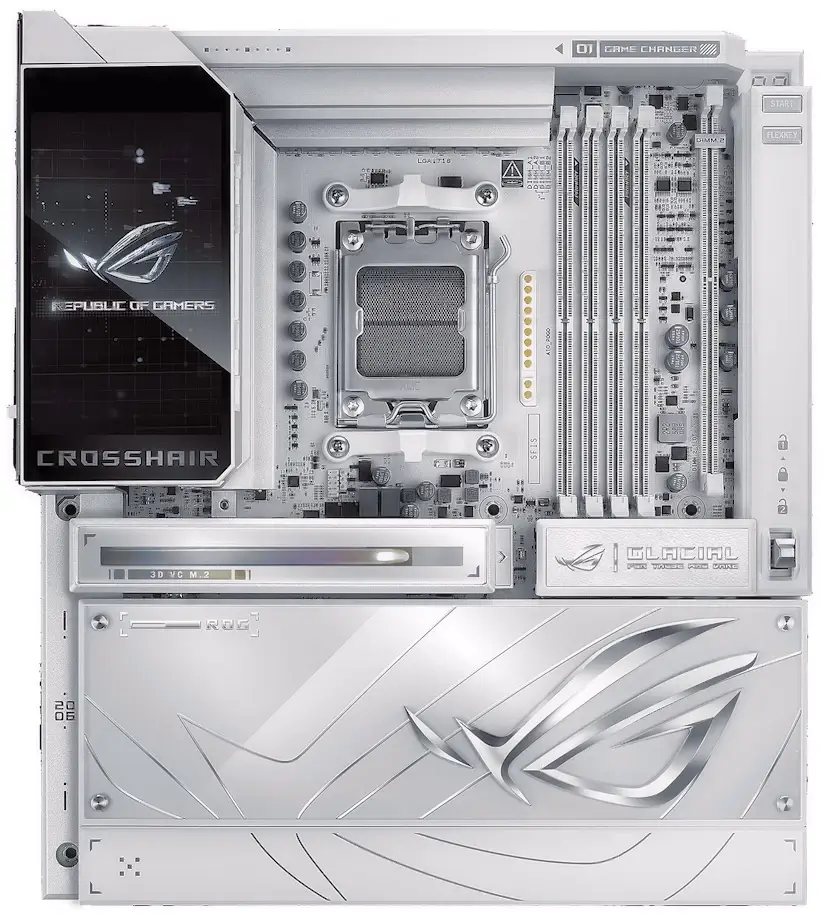 Fuenlabrada Gaming - Montaje Placa Base ASUS ROG CROSSHAIR X870E GLACIAL Fuenlabrada